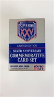 Super Bowl XXV Silver Annv.Commemorative Set