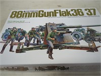german 88mm gun flak 36/37  model