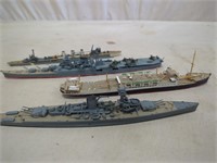 model kits of smaller boats