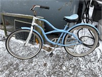Blue super cycle bike