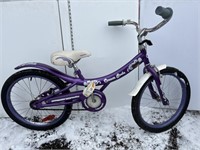 Purple Childs bike