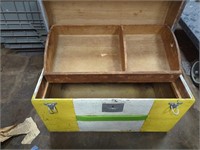camel back trunk with tray