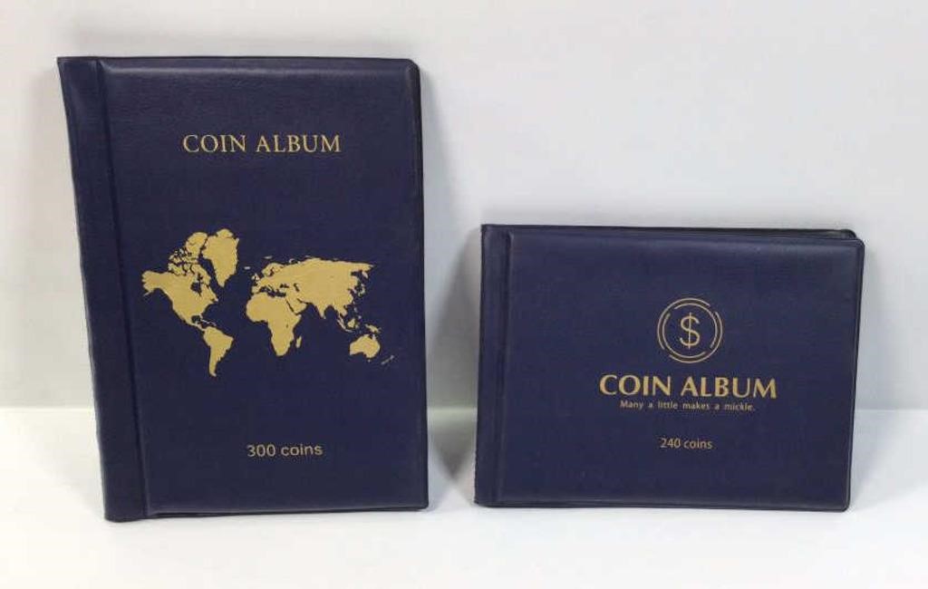 New Lot of 2 Coin Album