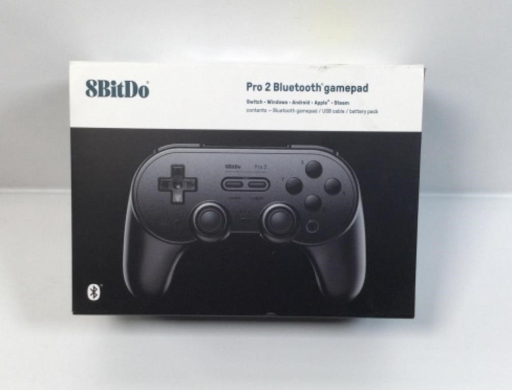 New  Open Box 8Bitdo Pro 2 Bluetooth Gamepad