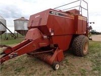 4910 HESSTON 4X4 BALER, 23,710 BALES, ENGLISH LUBE