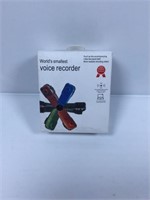 New Open Box Worlds Smallest Voice Recorder