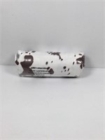 New Cow Print Blanket 50” X 60”