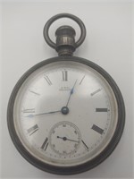 Large Antique A.W. Co. Walcham Pocket Watch