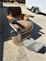 Vtg Barber Chair