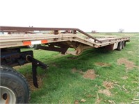 1969 40' NUTALL LOWBOY 12 TON TRAILER