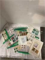 Lot of unused animal stamps