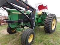 1969 JOHN DEERE 4520, CABLESS, WESTENDORF LOADER