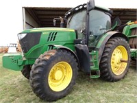 2013 JOHN DEERE 6190R MFWD, GPS,  IVT TRANS