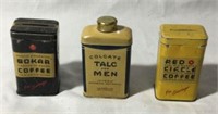 Vintage Advertising Tins (3)