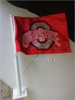 Ohio State car flag