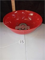 Ohio State plastic serving bowl