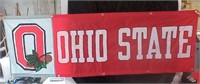 Ohio State banner with gromets