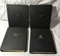 Stamp Album Collection - 4 Books