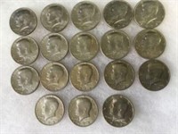 Kennedy Half Dollars (18)