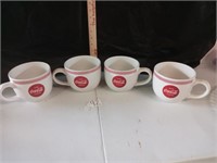 Coca Cola soup mugs set of 4