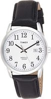 Timex Easy Reader Silvertone White Dial Watch 38mm