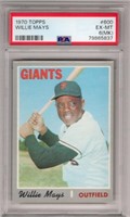 1970 Topps Willie Mays #600 PSA Grade 6 HOF MLB Le