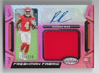 2023 Panini Certified Rashee Rice FRESHMAN FABRIC