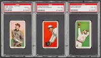 1909-11 T206 White Border Tobacco PSA Graded Group