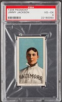 1909-11 T206 Piedmont Jimmy Jackson PSA VG-EX 4