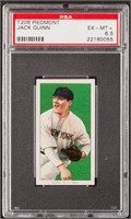 1909-11 T206 Piedmont Jack Quinn PSA EX-MT+ 6.5