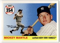 Mickey Mantle 2007 Topps Home Run History #MHR354
