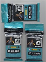 4 Count of 2021-2022 Donruss Optic Basketball Cell