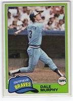Dale Murphy 1981 Topps Card number 504