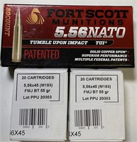 60 QTY 5.56X45 AMMO MIXED BRAND