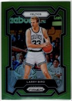 Larry Bird 2023-24 Panini Prizm Green #189