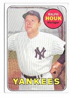 1969 Topps Ralph Houk Manager New York Yankees