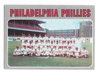 1970 Topps Philadelphia Phillies Team Photo