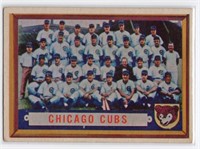 1957 Chicago Cubs Team Card #183