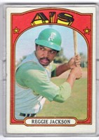 Reggie Jackson 1972 Topps Card number 435