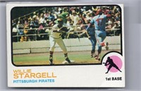 Willie Stargell 1973 Topps Card number 370