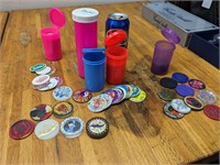 Collection of VTG POGS