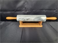 Marble Rolling Pin W/Stand Resale $25