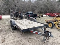 2005 Big O 14' Skidsteer Trailer