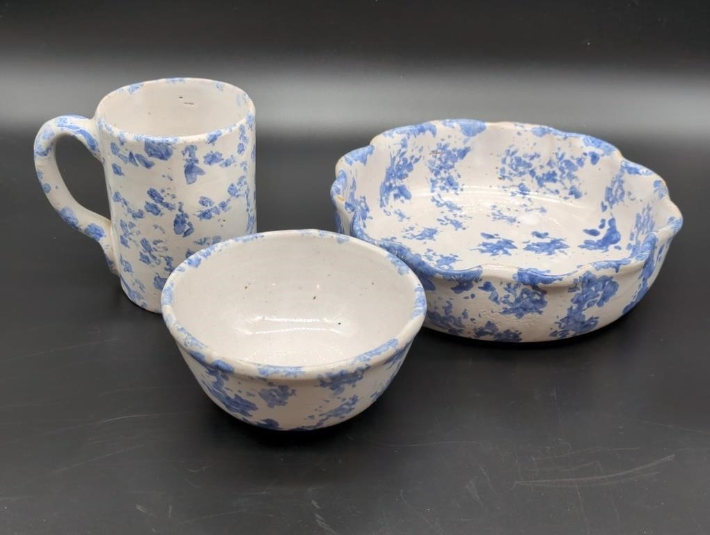 (3) Matching Pottery Pieces