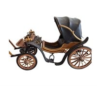 Vintage Wooden Buggy Carriage