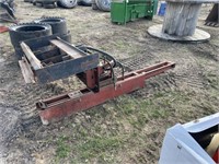 Skidsteer Mount Post pounder