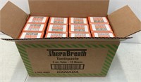Case of 12 New TheraBreath Mint Toothpaste 4oz