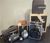 Bell & Howell Auto Load Projector & Camera