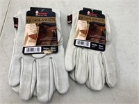 2 New Pairs Watson Leather Gunslinger M Gloves