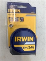 New Irwin 26ft Measuring Tape